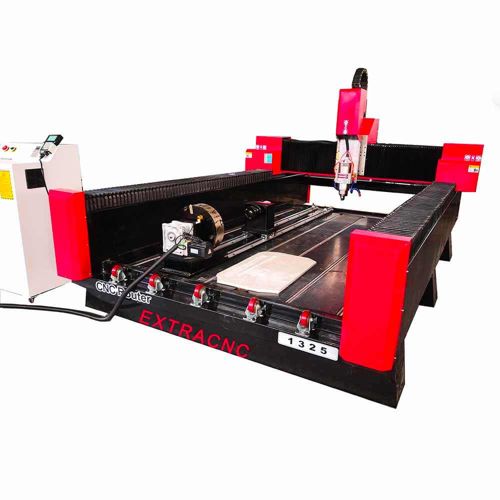 1325 CNC Stone Engraving Machine with Rotary Device for Sale