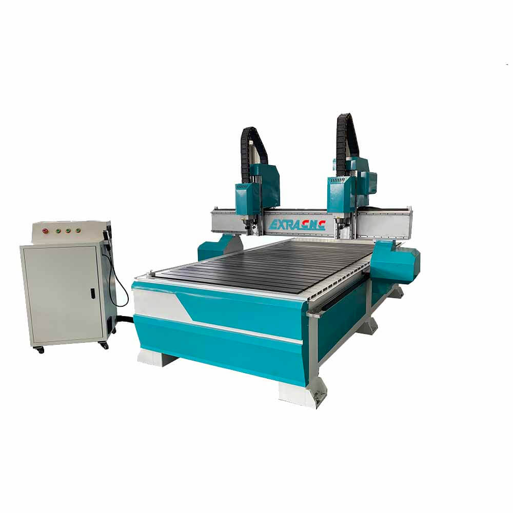 1325 Double Head 4x8 Multihead CNC Router for WoodWorking