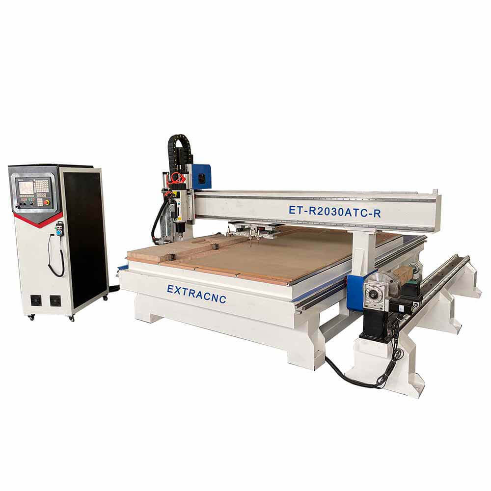 2030 ATC CNC Router Wood Working Machine with Rotary Device