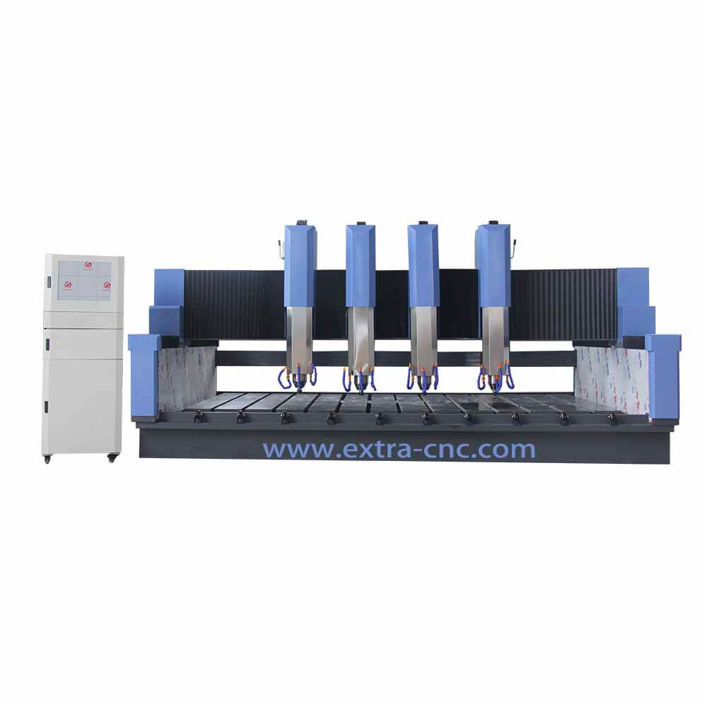 Industrial Multi Head CNC 3D Stone Carving Machine for Sale