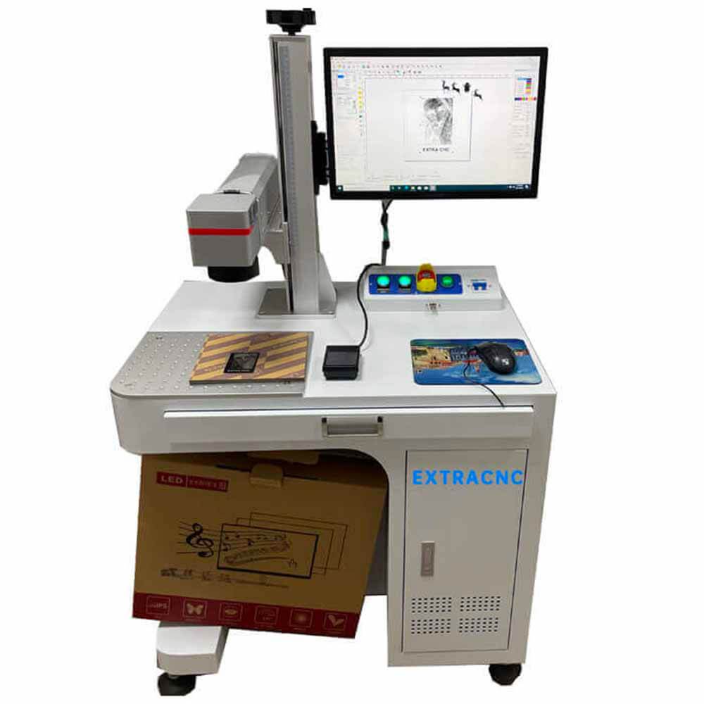 Affordable Desktop Fiber Laser Engraver Machine for Metal