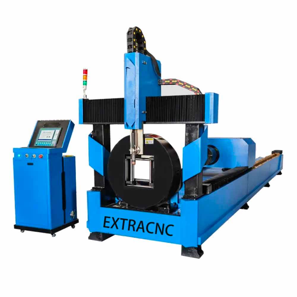 High Definition CNC Plasma Square Tube Cutter Machine For Sale