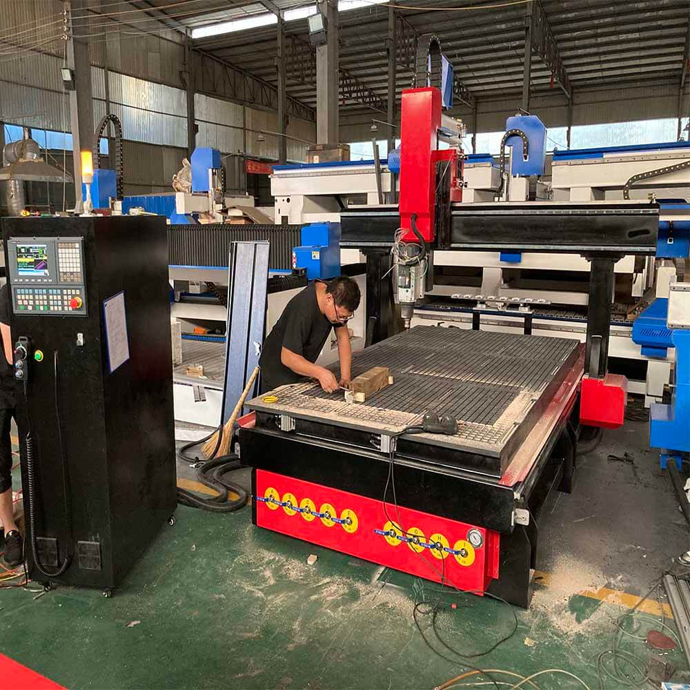 3d Making Sculpture Mould Jinan Woodworking 4axis Cnc Router Metal Machine High Quality