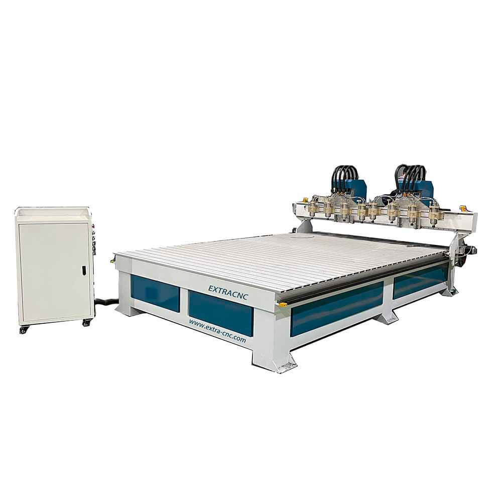 Custom 2130 Multi 8 Spindles Head Wood CNC Carving Machine 01